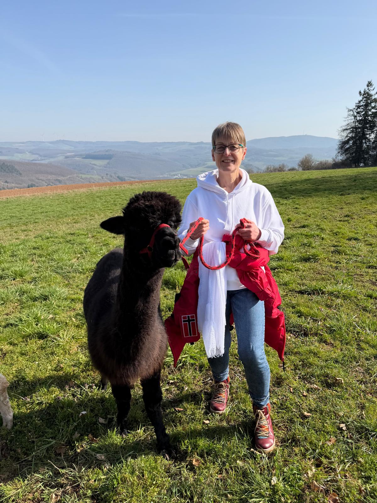 Rita Plep, Inhaberin der Wohlfühloase Blume